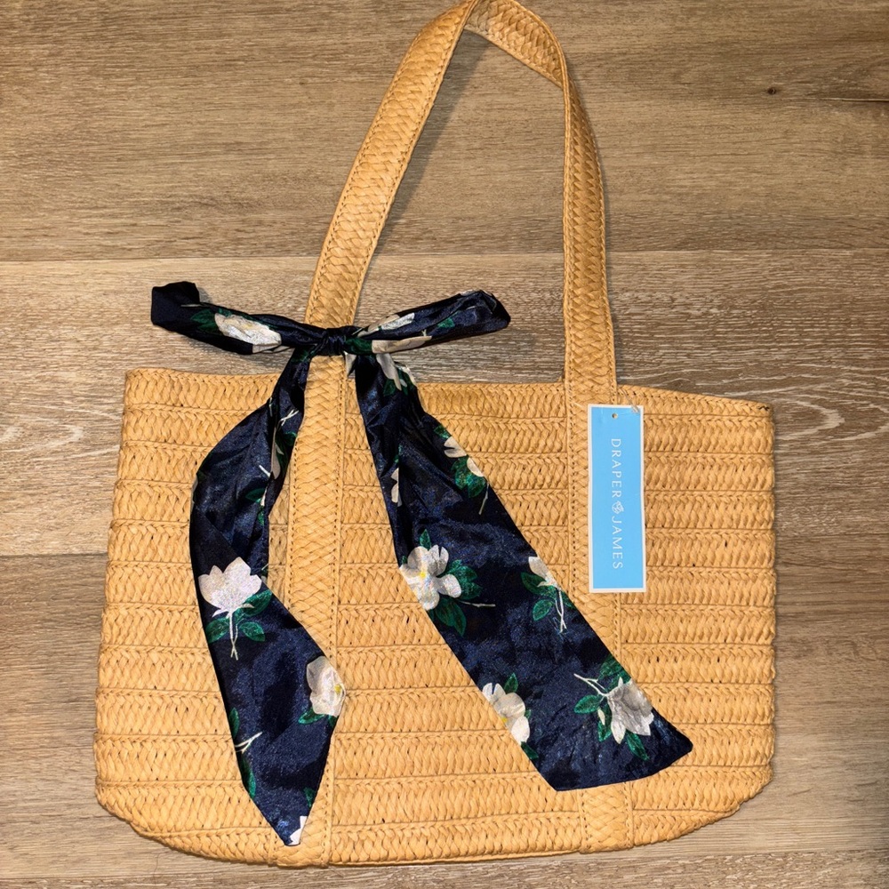 Draper James Everyday Straw Bag (NWT) 
Original Price: $75